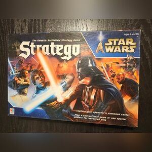 Star Wars Stratego Galactic Battlefield Board Game 2002 Milton Bradley Complete